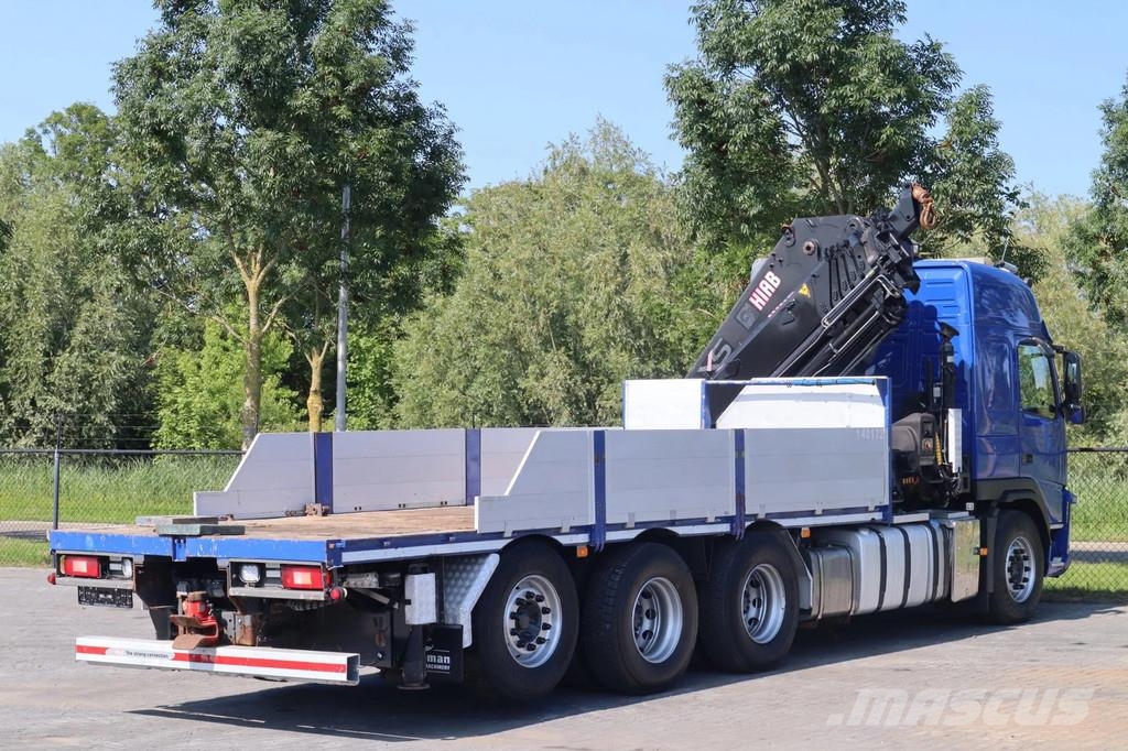 Volvo FM 500 8X4 TRIDEM + HIAB 477 E-6 HIPRO | REMOTE | Gru per tutti i terreni