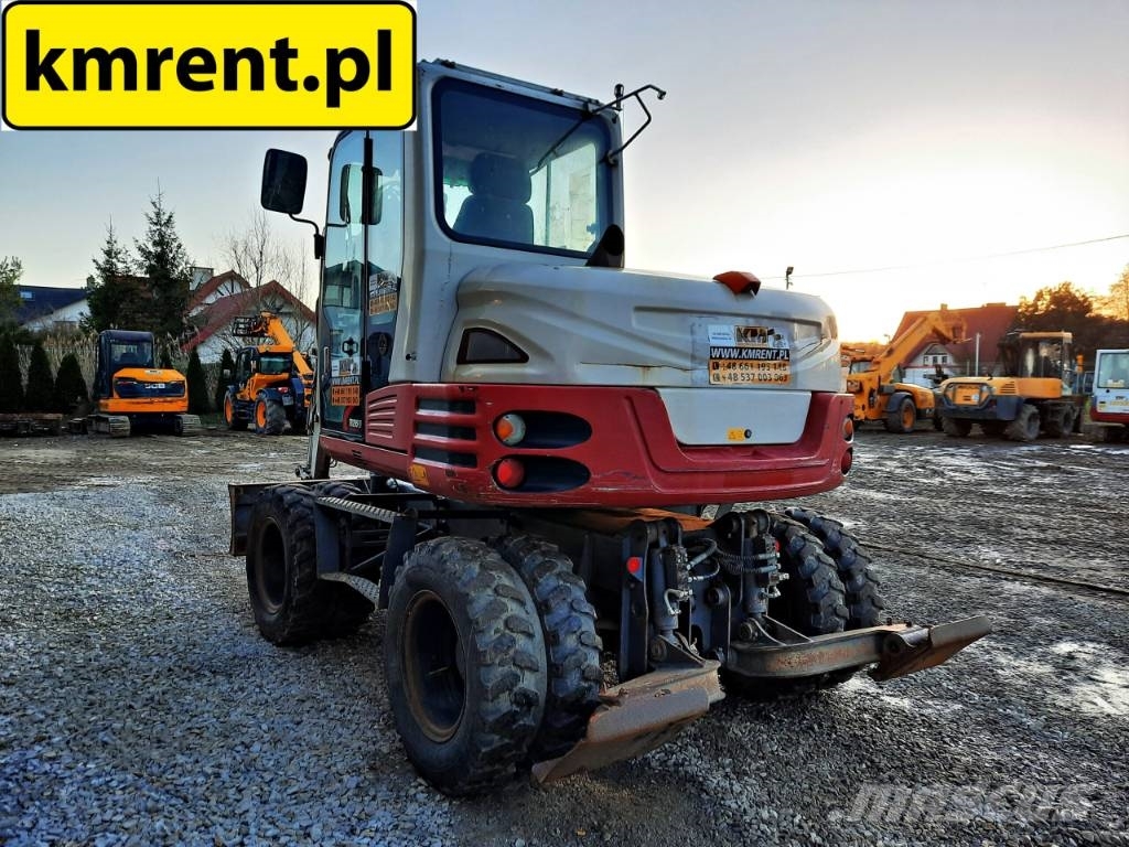 Takeuchi TB 295 Lastik tekerli ekskavatörler