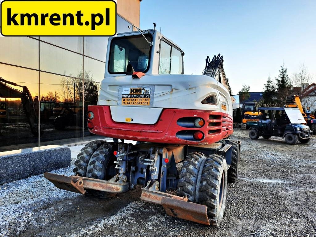 Takeuchi TB 295 Lastik tekerli ekskavatörler