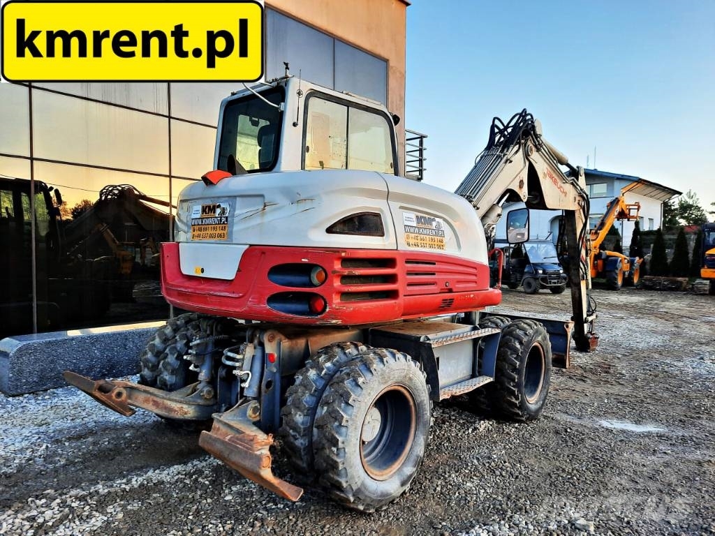 Takeuchi TB 295 Lastik tekerli ekskavatörler
