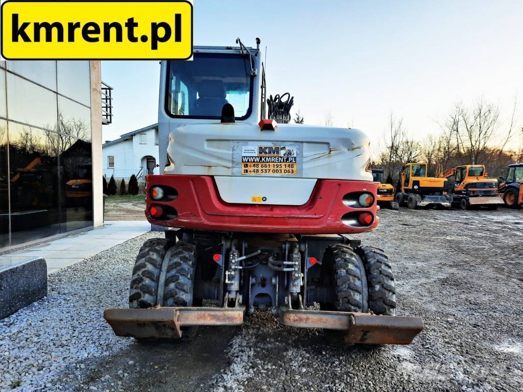 Takeuchi TB 295 Lastik tekerli ekskavatörler