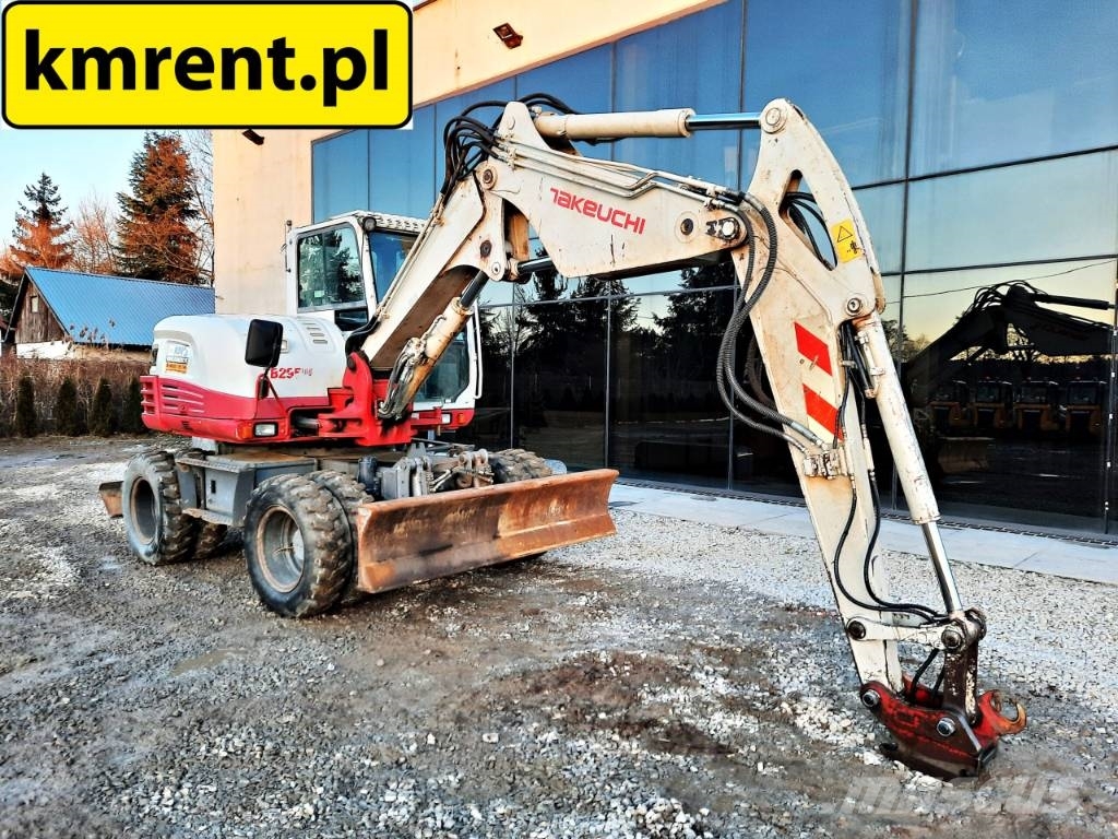 Takeuchi TB 295 Lastik tekerli ekskavatörler