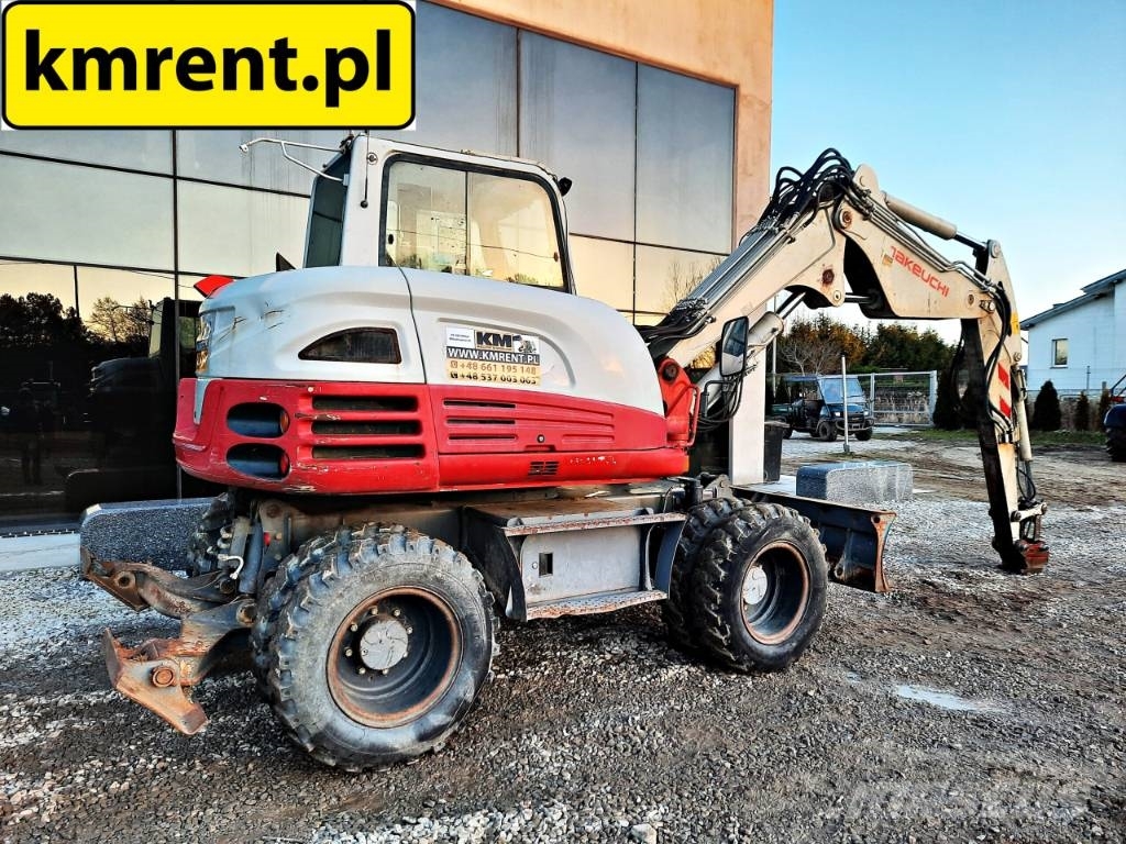 Takeuchi TB 295 Lastik tekerli ekskavatörler