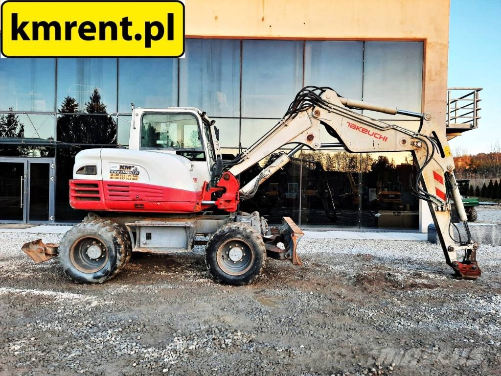 Takeuchi TB 295 Lastik tekerli ekskavatörler