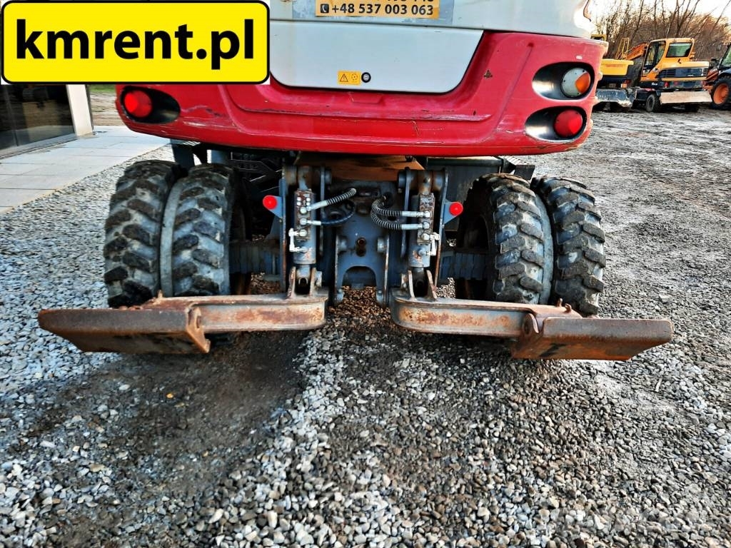 Takeuchi TB 295 Lastik tekerli ekskavatörler