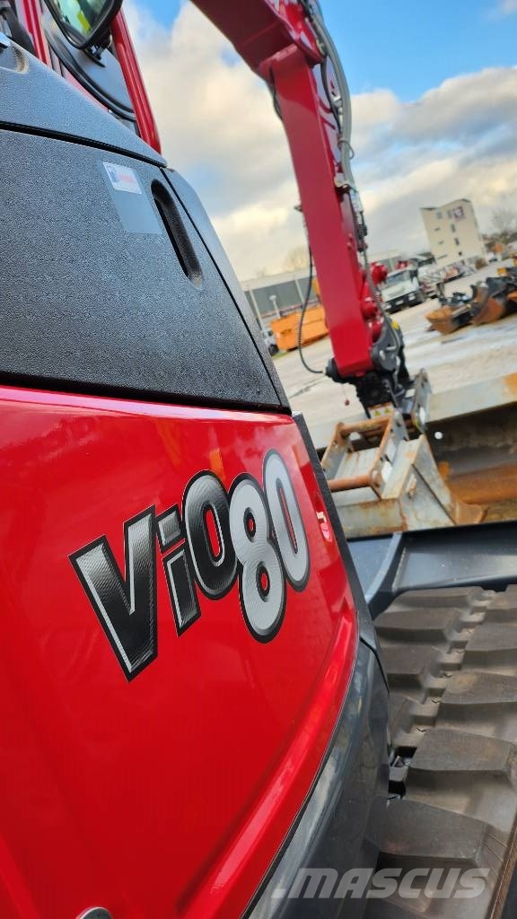 Yanmar Vio80-2PB Verstellausleger Powertilt HS08 حفارات وسط 7 طن - 12 طن