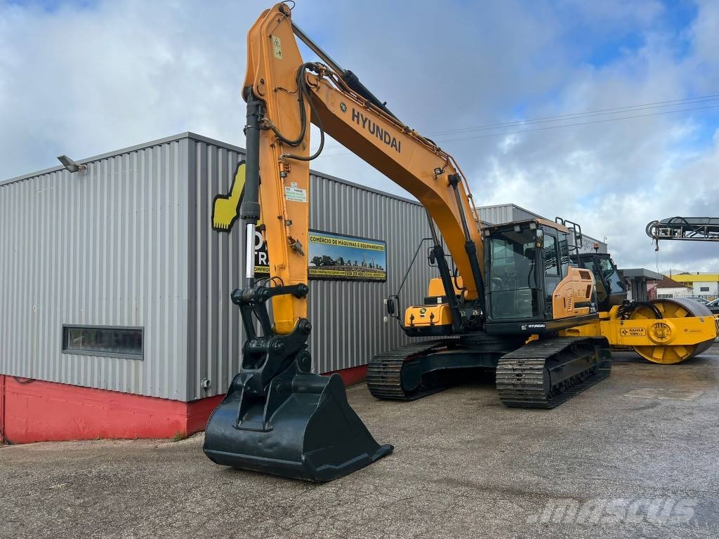 Hyundai HX 220 L Bageri guseničari