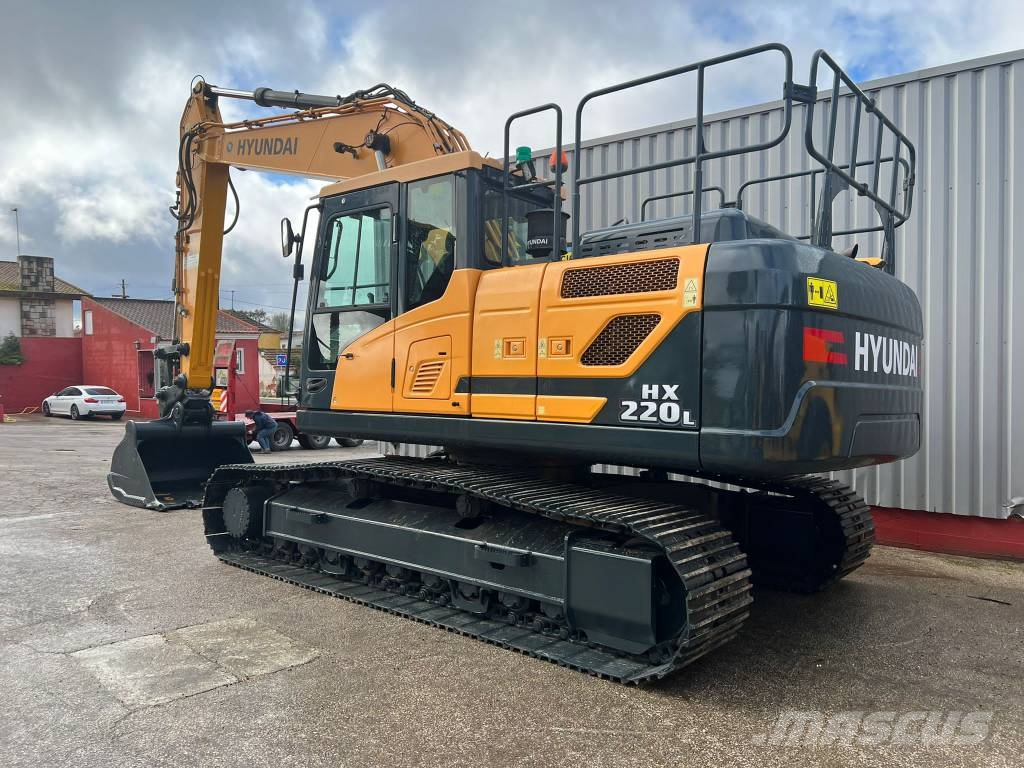Hyundai HX 220 L Bageri guseničari