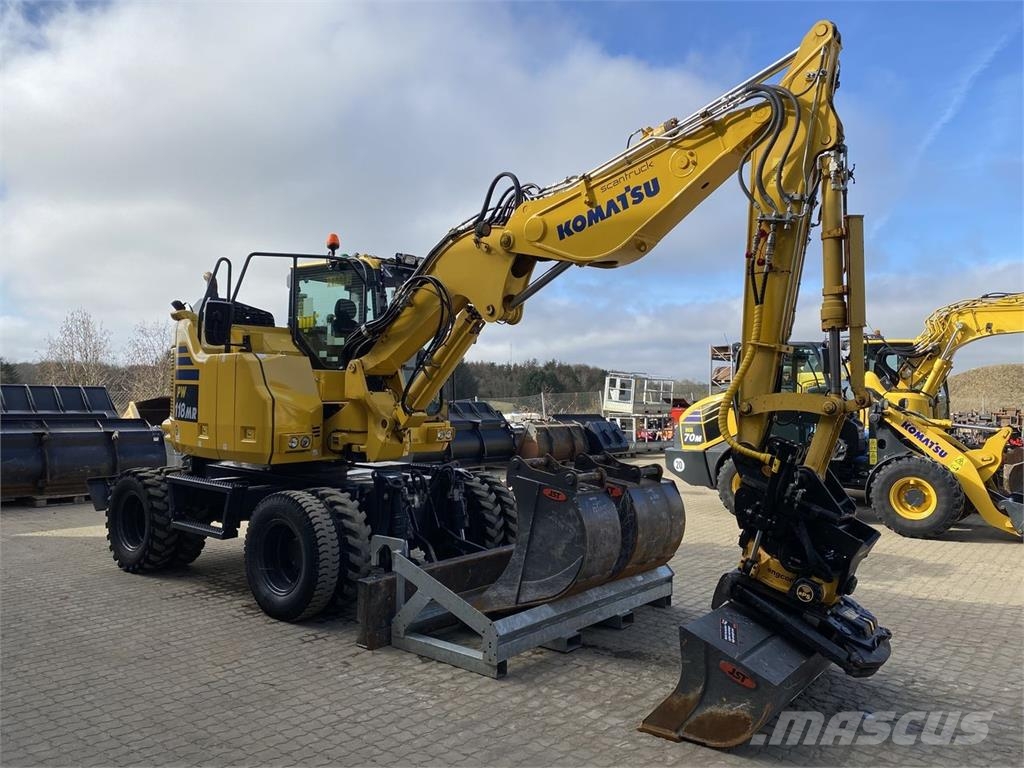 Komatsu PW118MR-11 Ekskavatori uz riteņiem