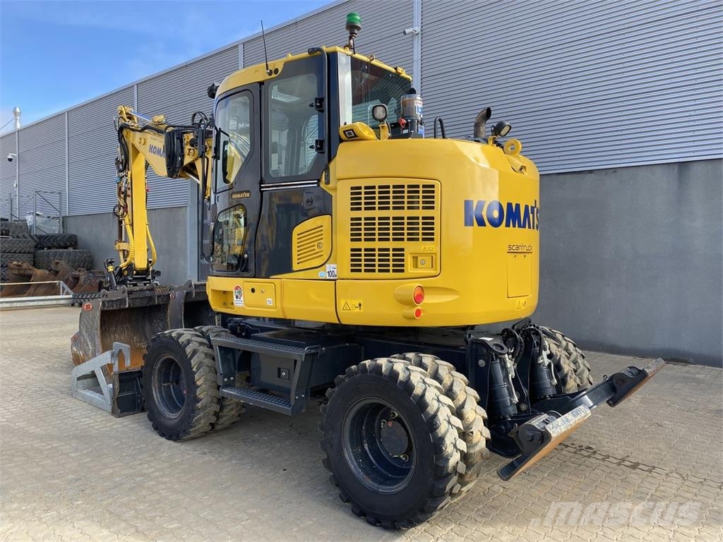 Komatsu PW118MR-11 Ekskavatori uz riteņiem