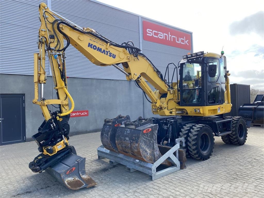 Komatsu PW118MR-11 Ekskavatori uz riteņiem
