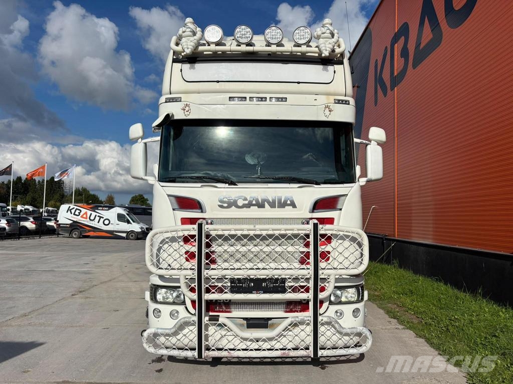 Scania R730 6x4 RETARDER 厢式货车