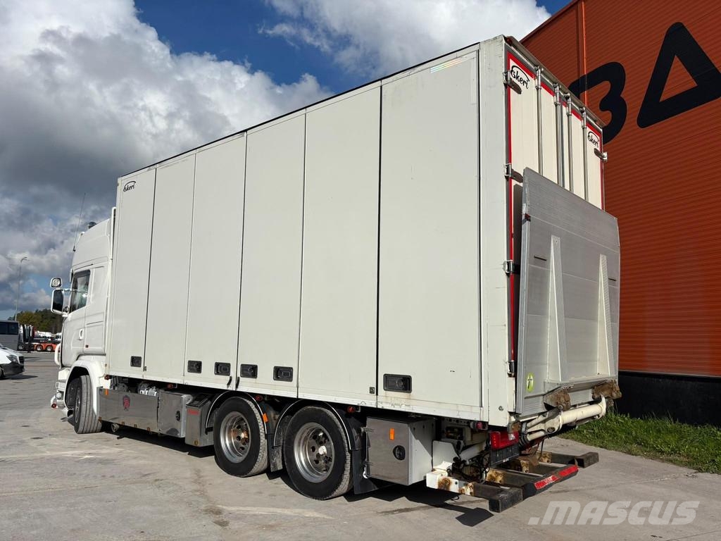 Scania R730 6x4 RETARDER 厢式货车