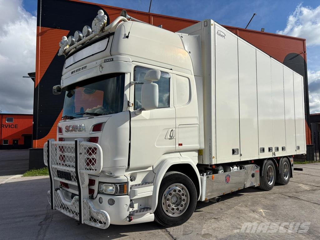 Scania R730 6x4 RETARDER 厢式货车