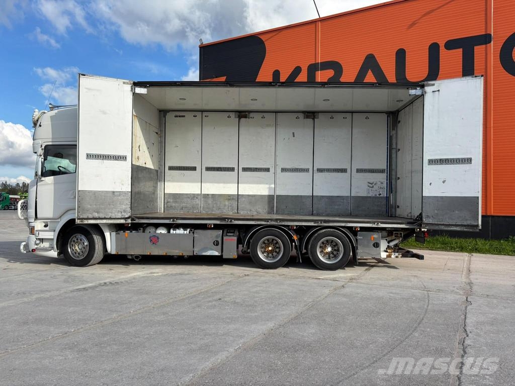 Scania R730 6x4 RETARDER 厢式货车