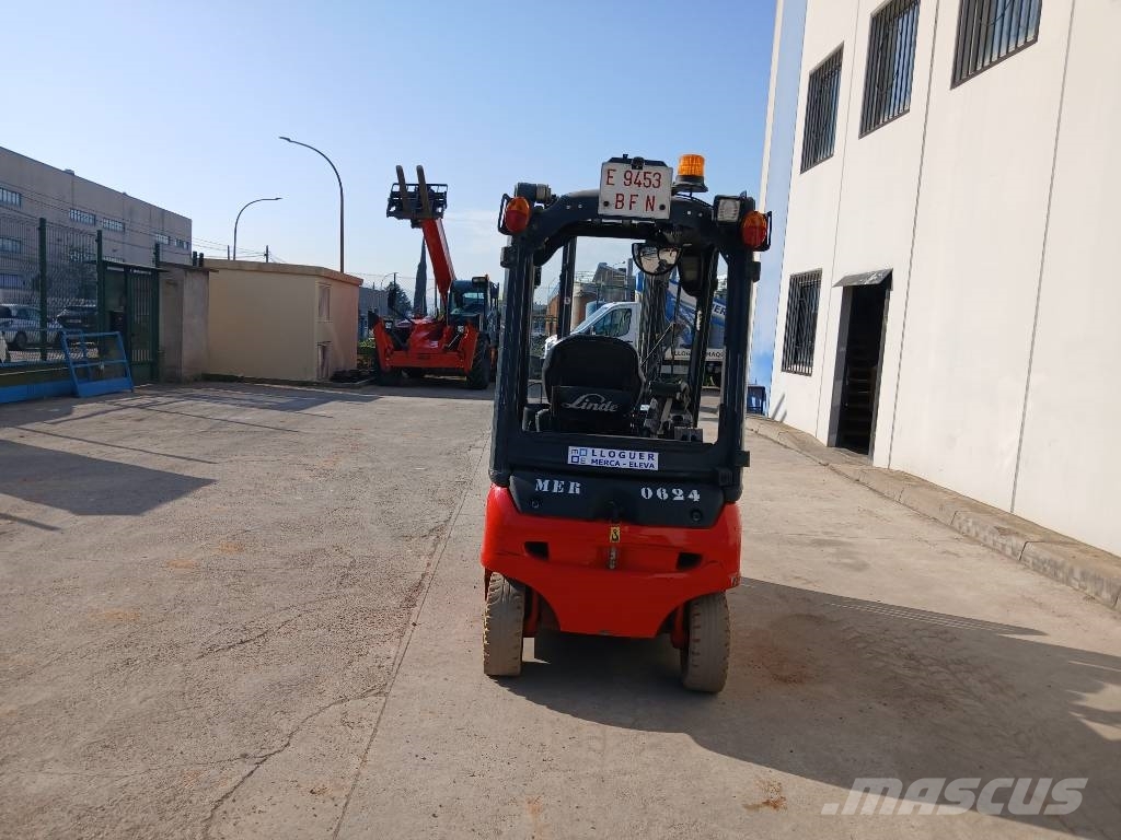Linde E16P-01 Elektriske trucker