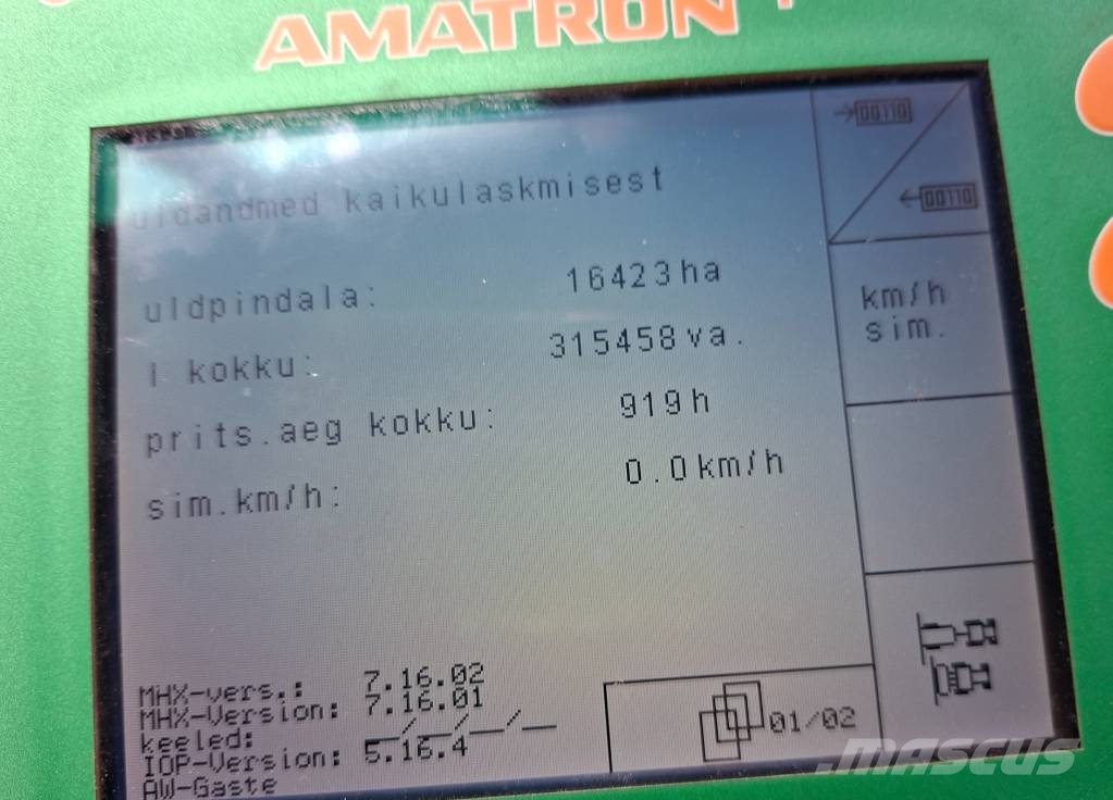 Amazone UG 3000 Nova Vlečne škropilnice