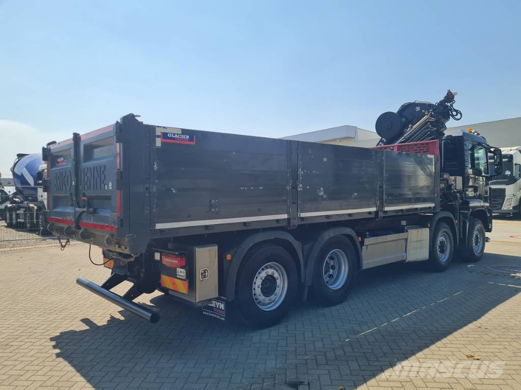 MAN TGS 33.480 8X4 HIAB 288 EP-5 HIPRO Kiperi kamioni