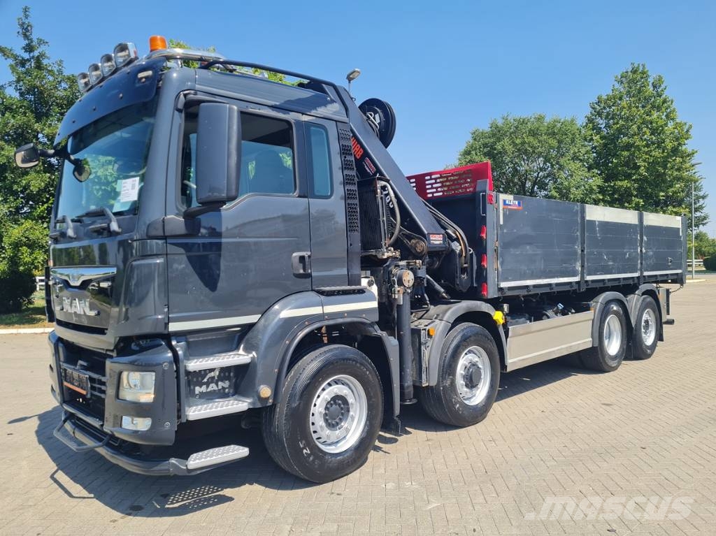 MAN TGS 33.480 8X4 HIAB 288 EP-5 HIPRO Kiperi kamioni