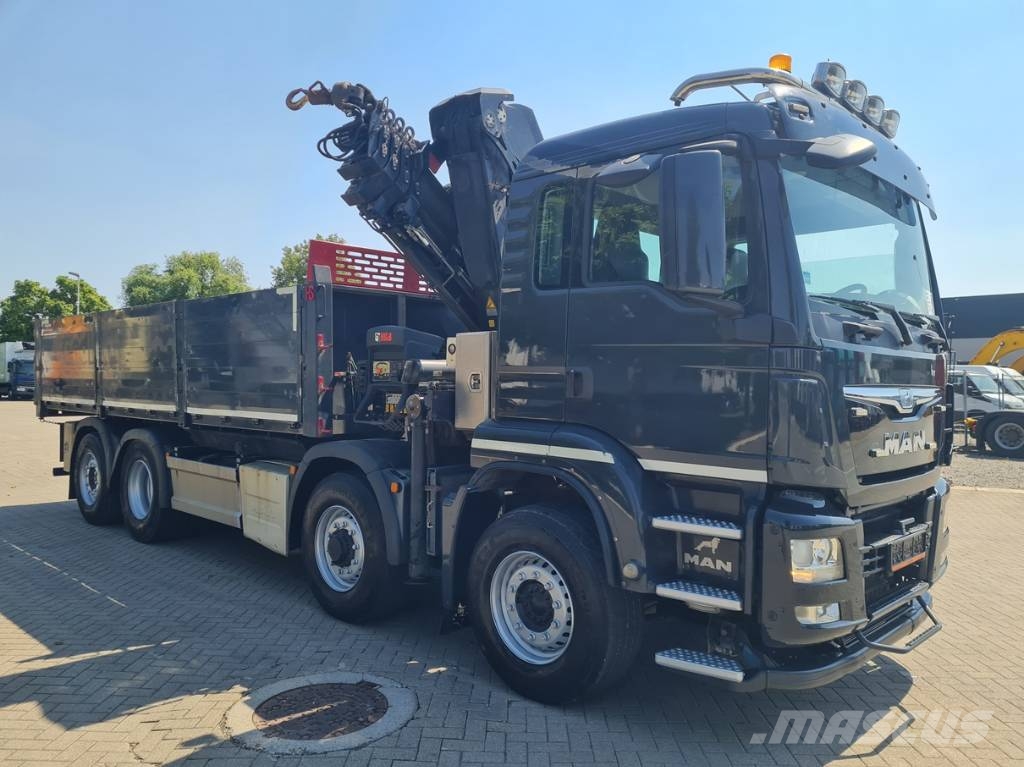 MAN TGS 33.480 8X4 HIAB 288 EP-5 HIPRO Kiperi kamioni
