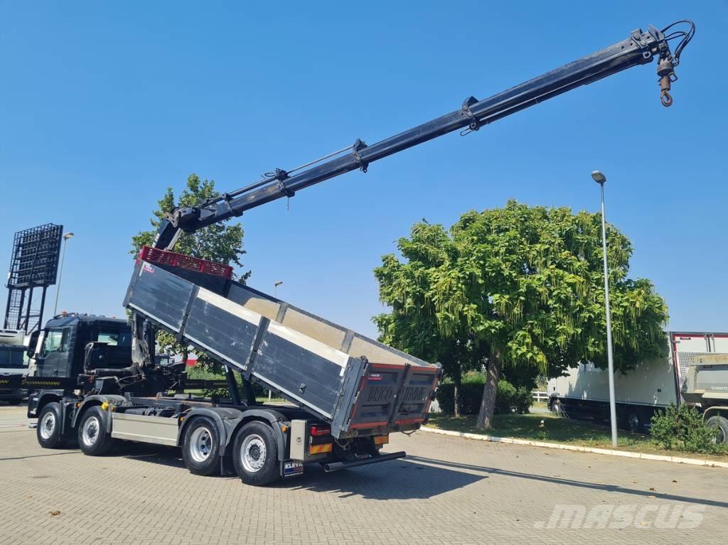 MAN TGS 33.480 8X4 HIAB 288 EP-5 HIPRO Kiperi kamioni
