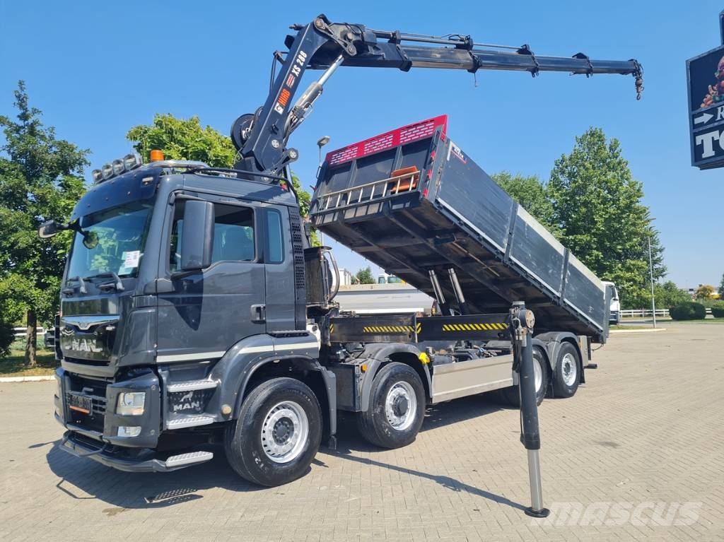 MAN TGS 33.480 8X4 HIAB 288 EP-5 HIPRO Kiperi kamioni