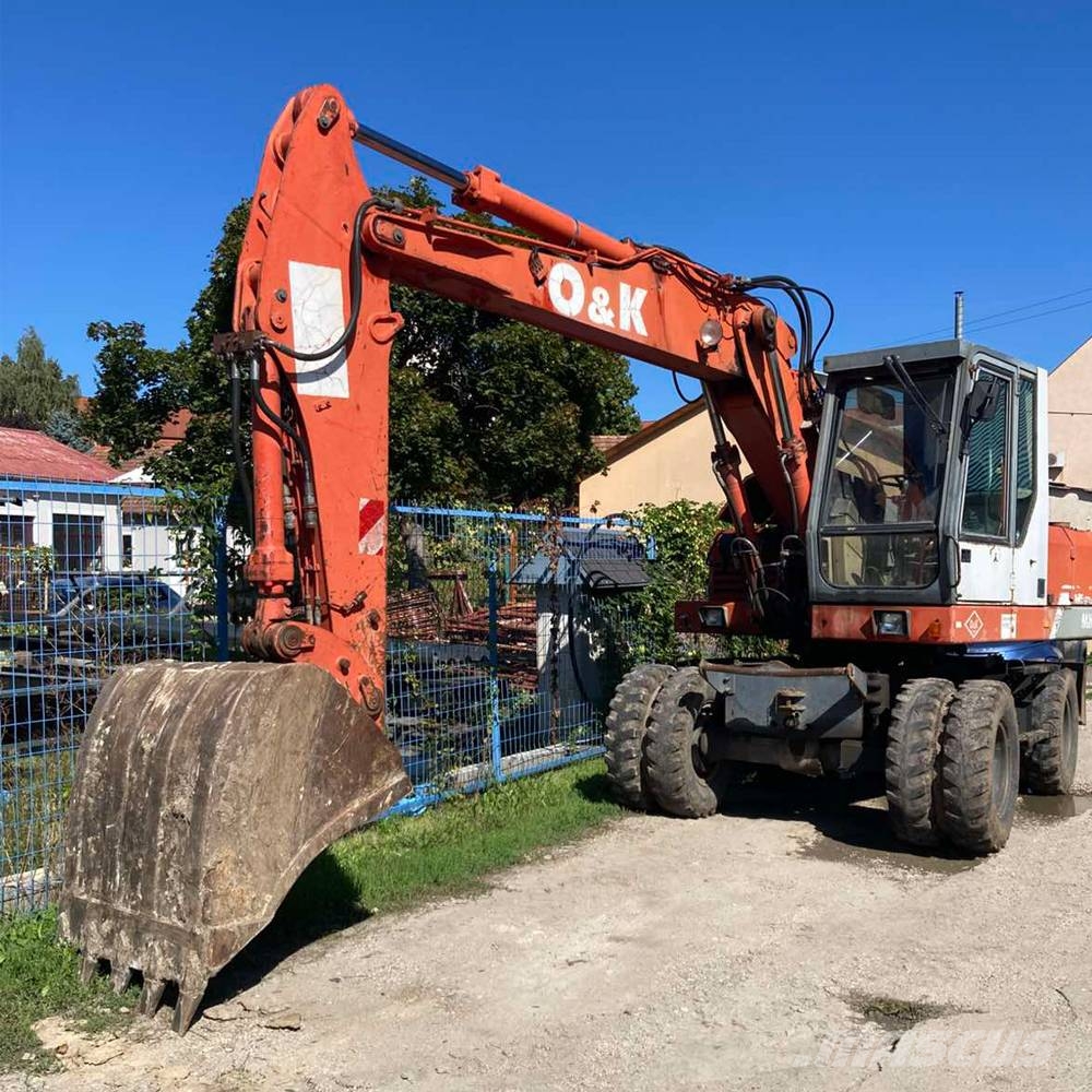 O&K MH Plus Wheeled excavators