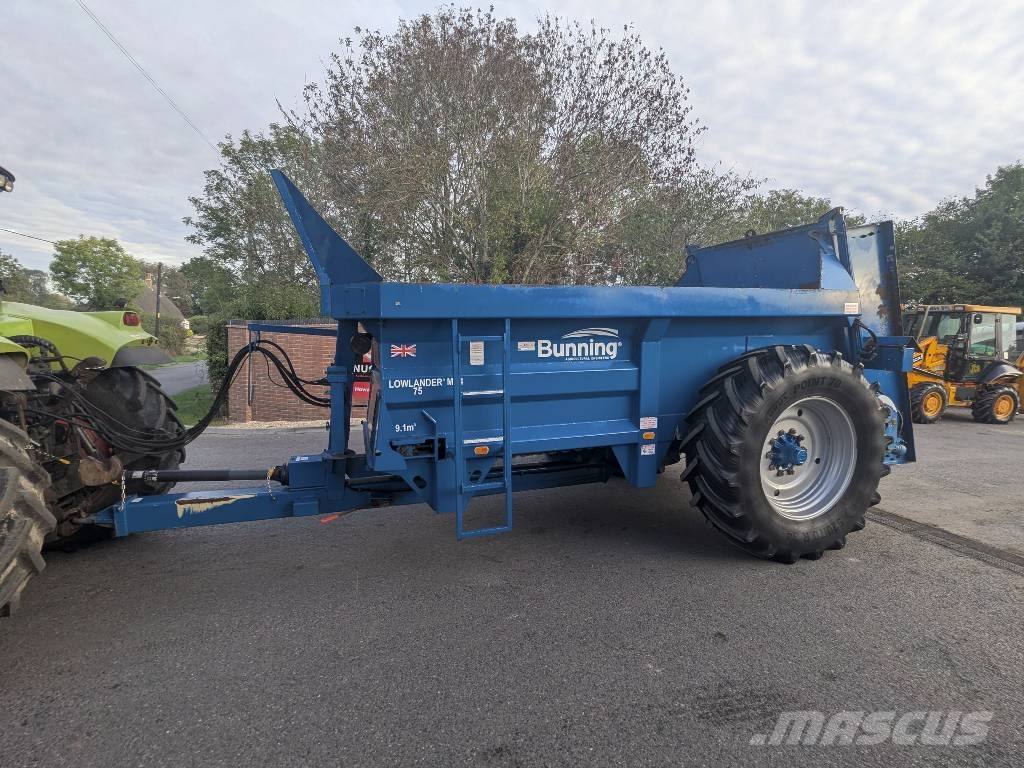 Bunning LOWLANDER MK4 75 معدات توزيع السماد العضوي