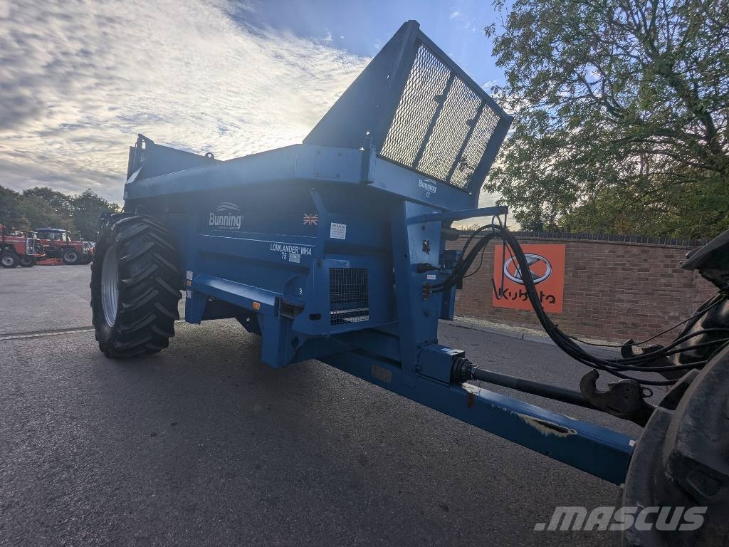 Bunning LOWLANDER MK4 75 معدات توزيع السماد العضوي