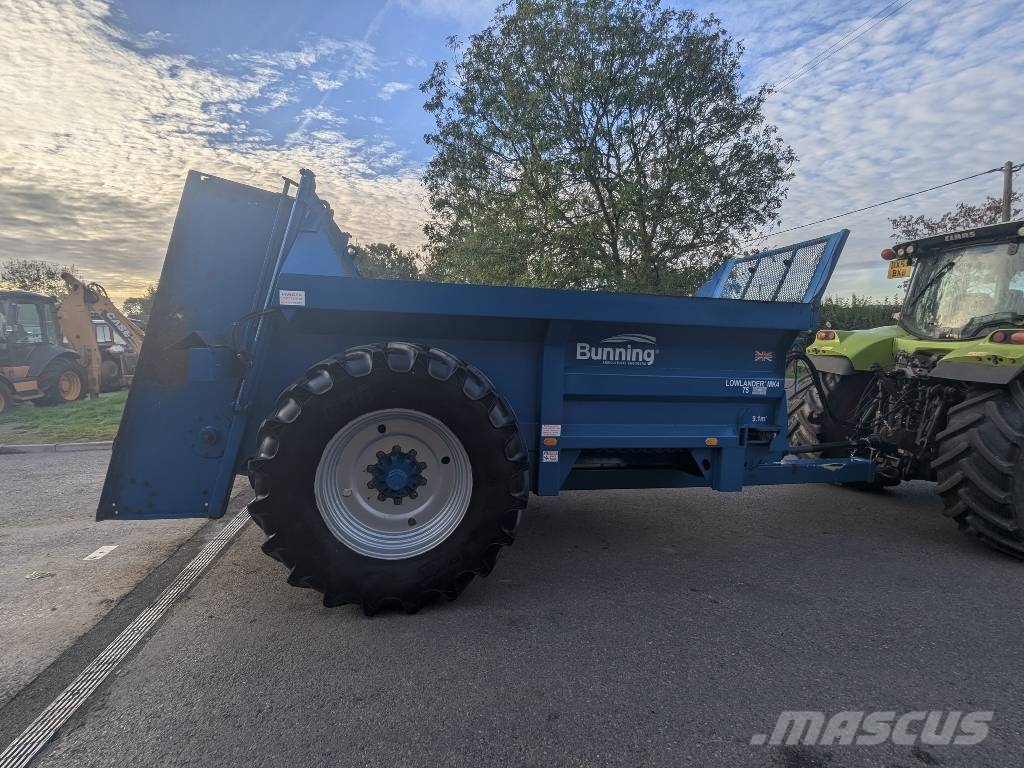 Bunning LOWLANDER MK4 75 معدات توزيع السماد العضوي