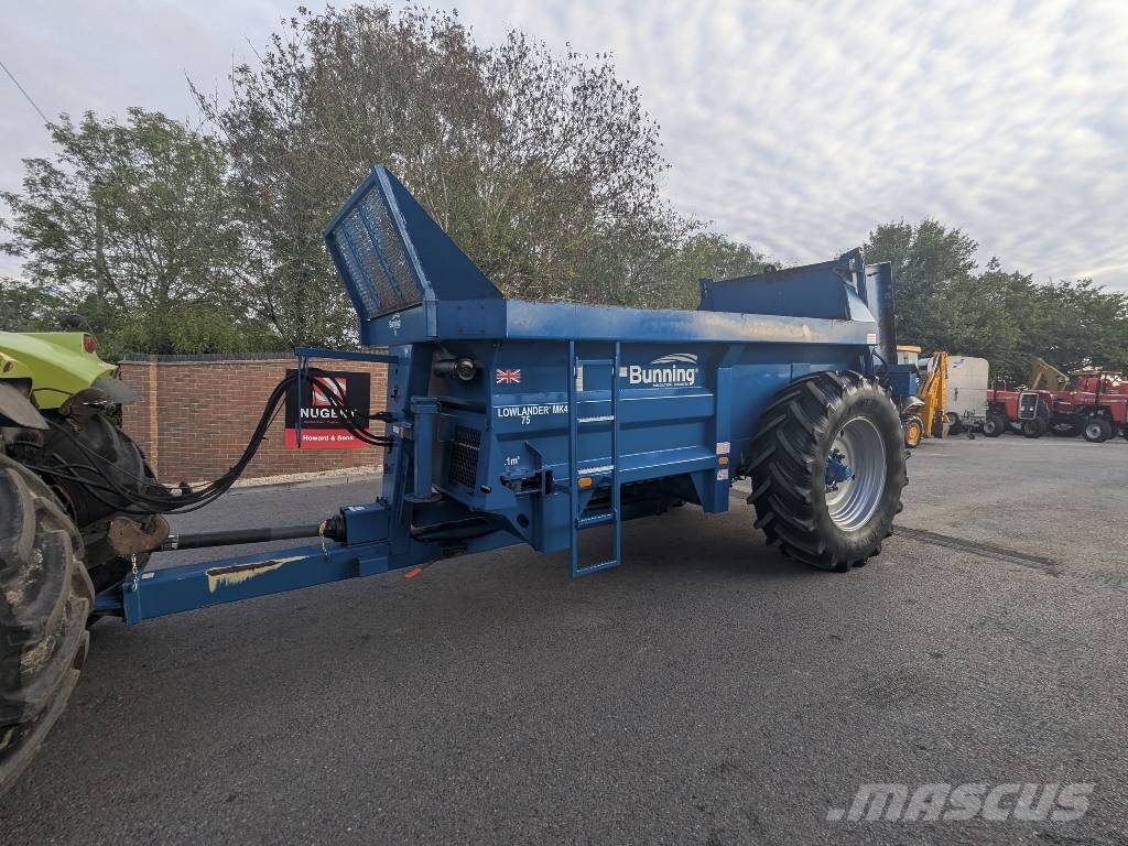 Bunning LOWLANDER MK4 75 معدات توزيع السماد العضوي