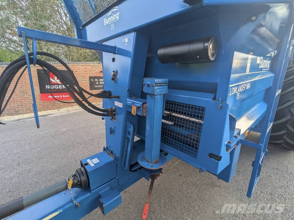 Bunning LOWLANDER MK4 75 معدات توزيع السماد العضوي