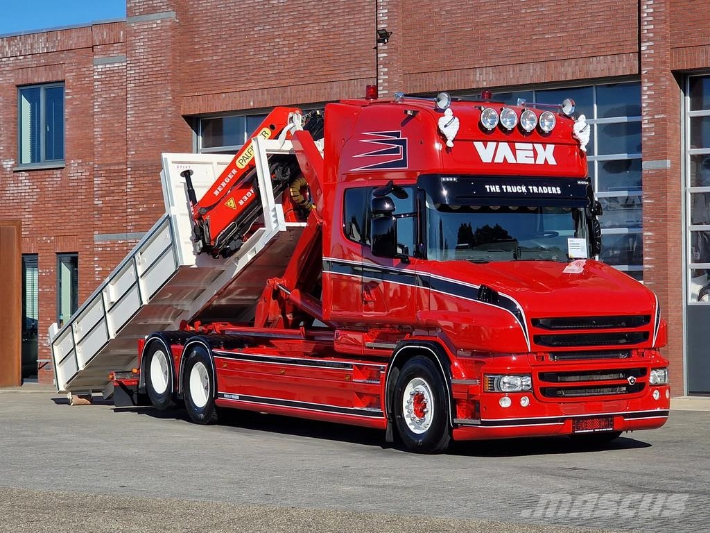 Scania T520 V8 6x2 - AJK Hooklift - New BUFFL interior - Camiones polibrazo
