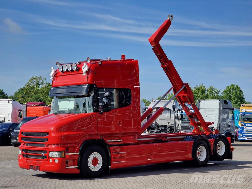Scania T520 V8 6x2 - AJK Hooklift - New BUFFL interior - Camiones polibrazo