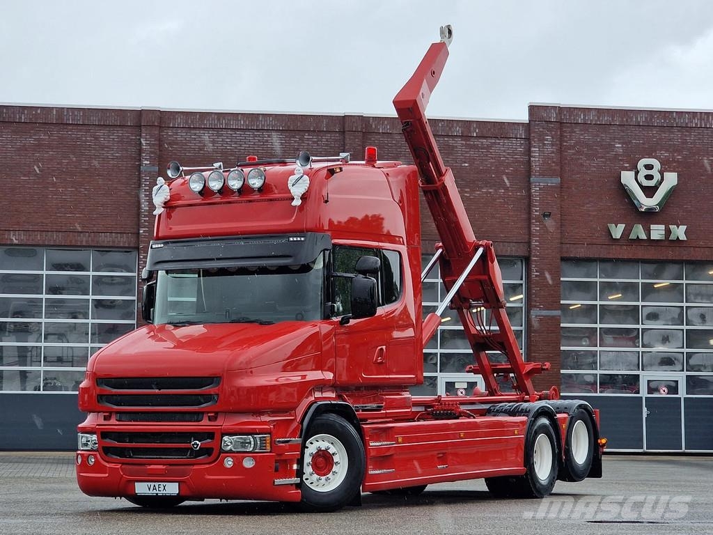 Scania T520 V8 6x2 - AJK Hooklift - New BUFFL interior - Camiones polibrazo