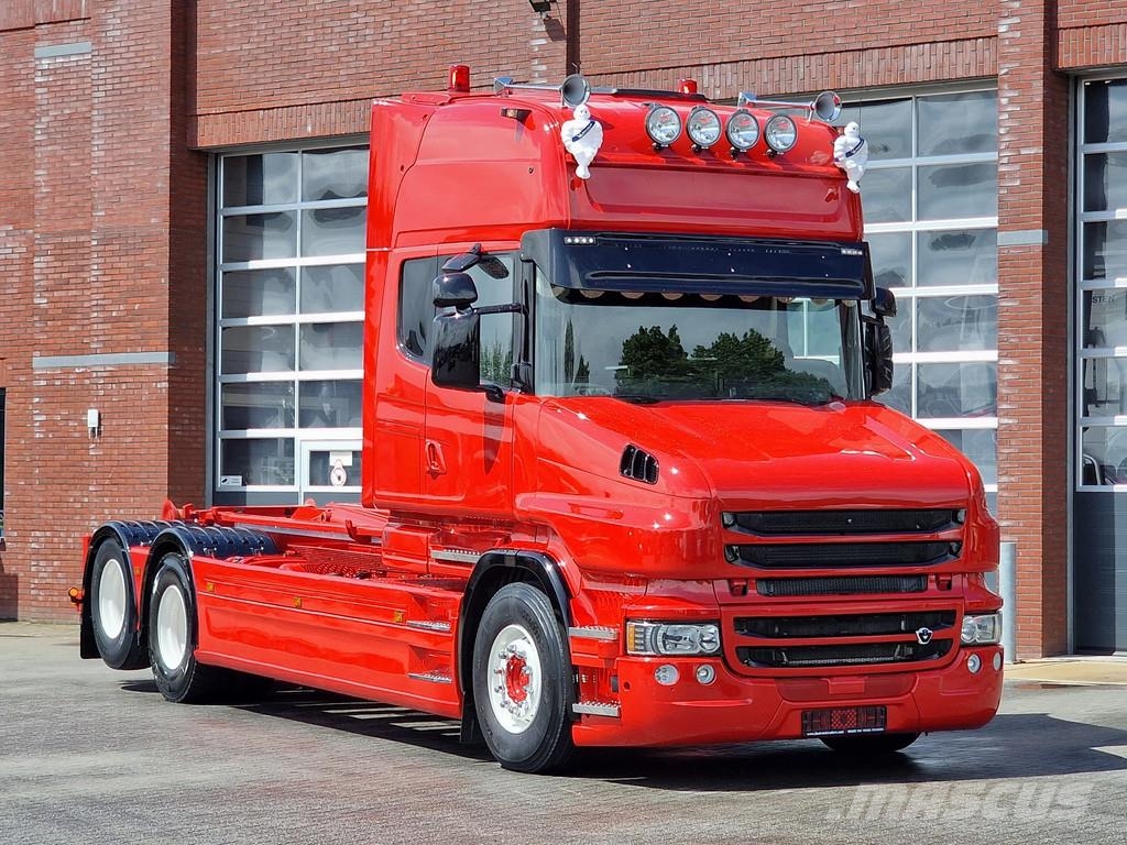 Scania T520 V8 6x2 - AJK Hooklift - New BUFFL interior - Camiones polibrazo