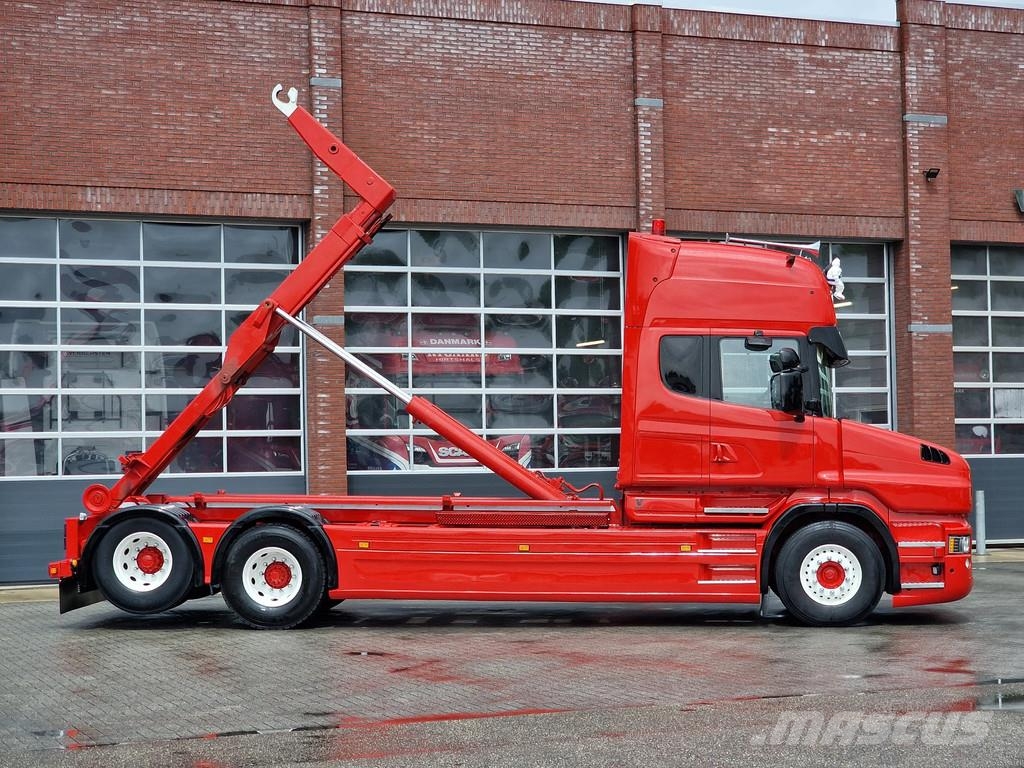 Scania T520 V8 6x2 - AJK Hooklift - New BUFFL interior - Camiones polibrazo