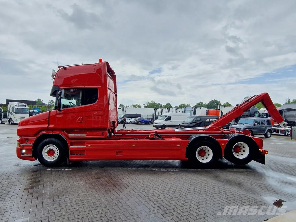 Scania T520 V8 6x2 - AJK Hooklift - New BUFFL interior - Camiones polibrazo
