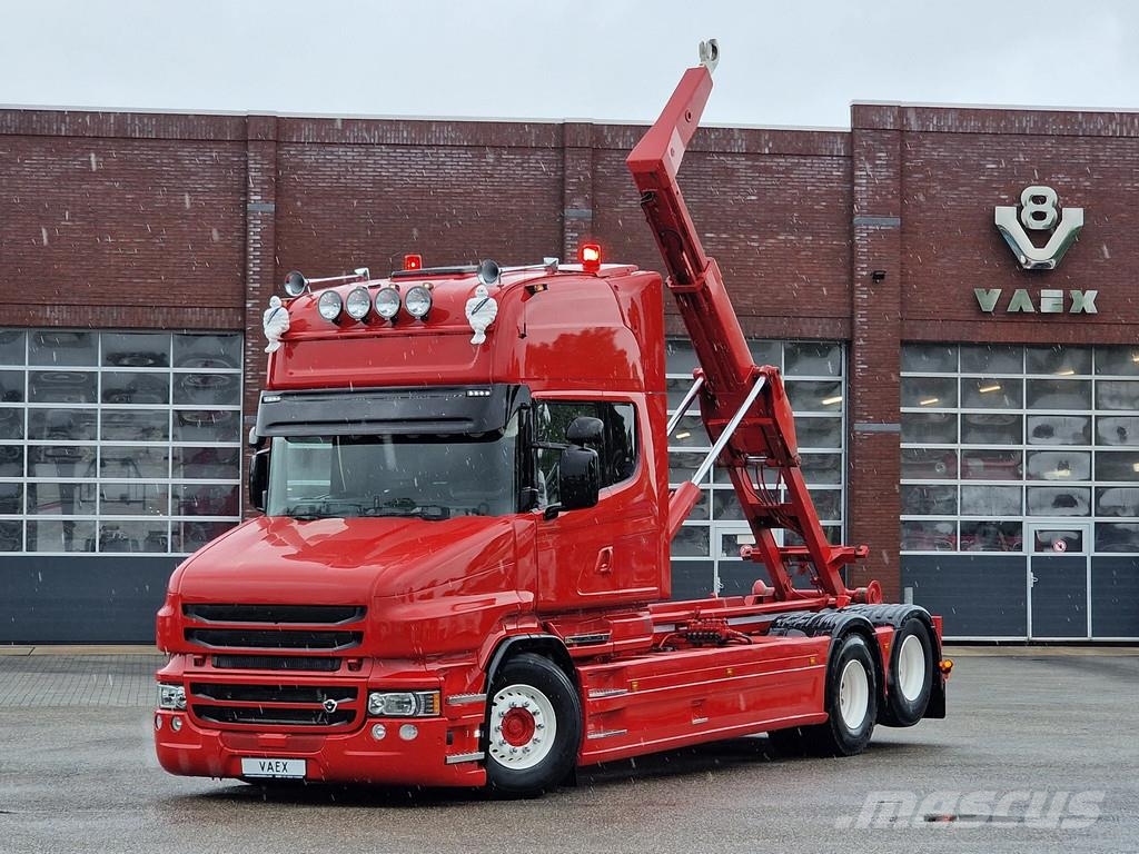 Scania T520 V8 6x2 - AJK Hooklift - New BUFFL interior - Camiones polibrazo
