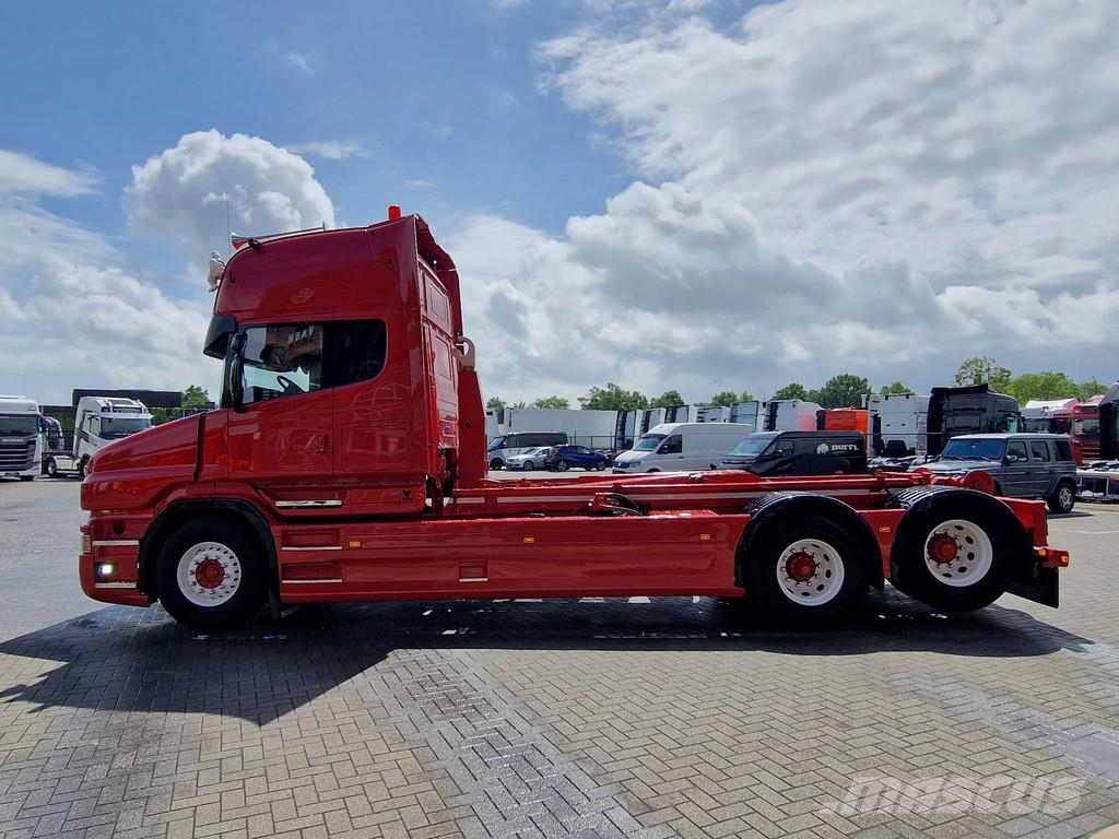Scania T520 V8 6x2 - AJK Hooklift - New BUFFL interior - Camiones polibrazo