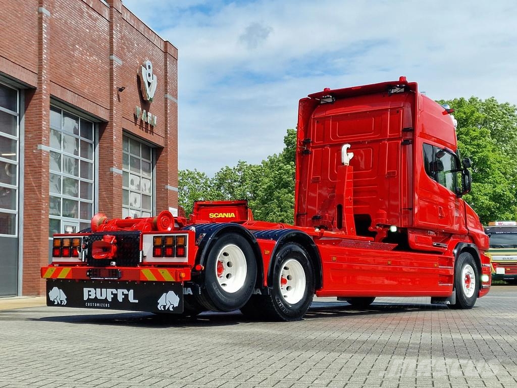 Scania T520 V8 6x2 - AJK Hooklift - New BUFFL interior - Camiones polibrazo