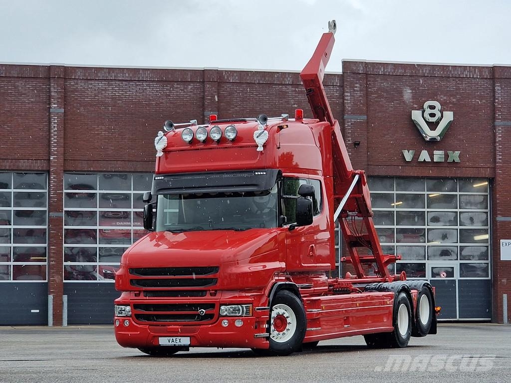 Scania T520 V8 6x2 - AJK Hooklift - New BUFFL interior - Camiones polibrazo