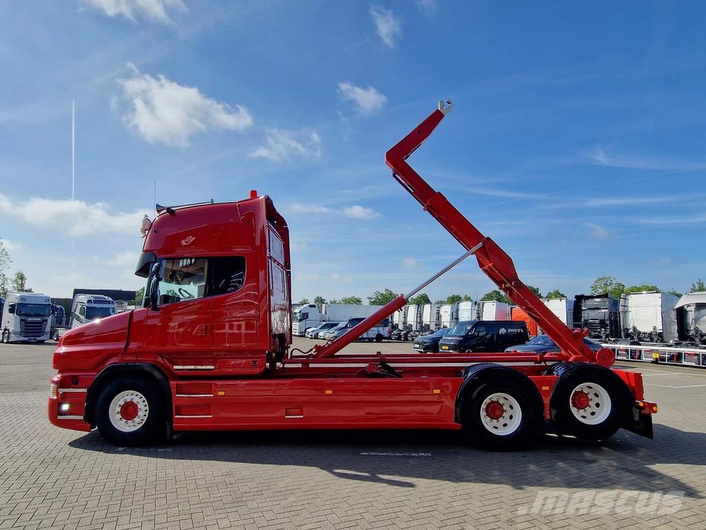 Scania T520 V8 6x2 - AJK Hooklift - New BUFFL interior - Camiones polibrazo
