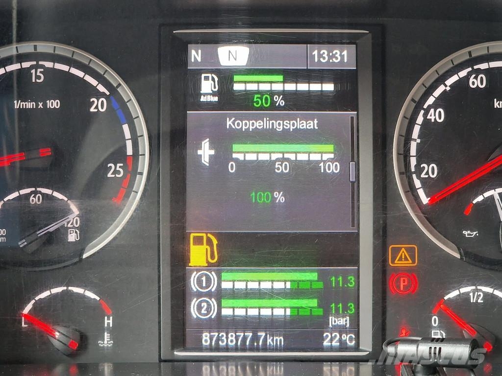 Scania T520 V8 6x2 - AJK Hooklift - New BUFFL interior - Camiones polibrazo