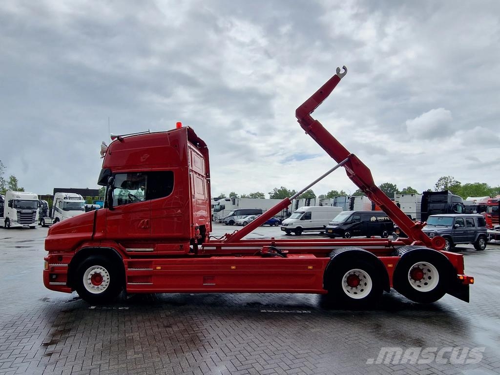 Scania T520 V8 6x2 - AJK Hooklift - New BUFFL interior - Camiones polibrazo
