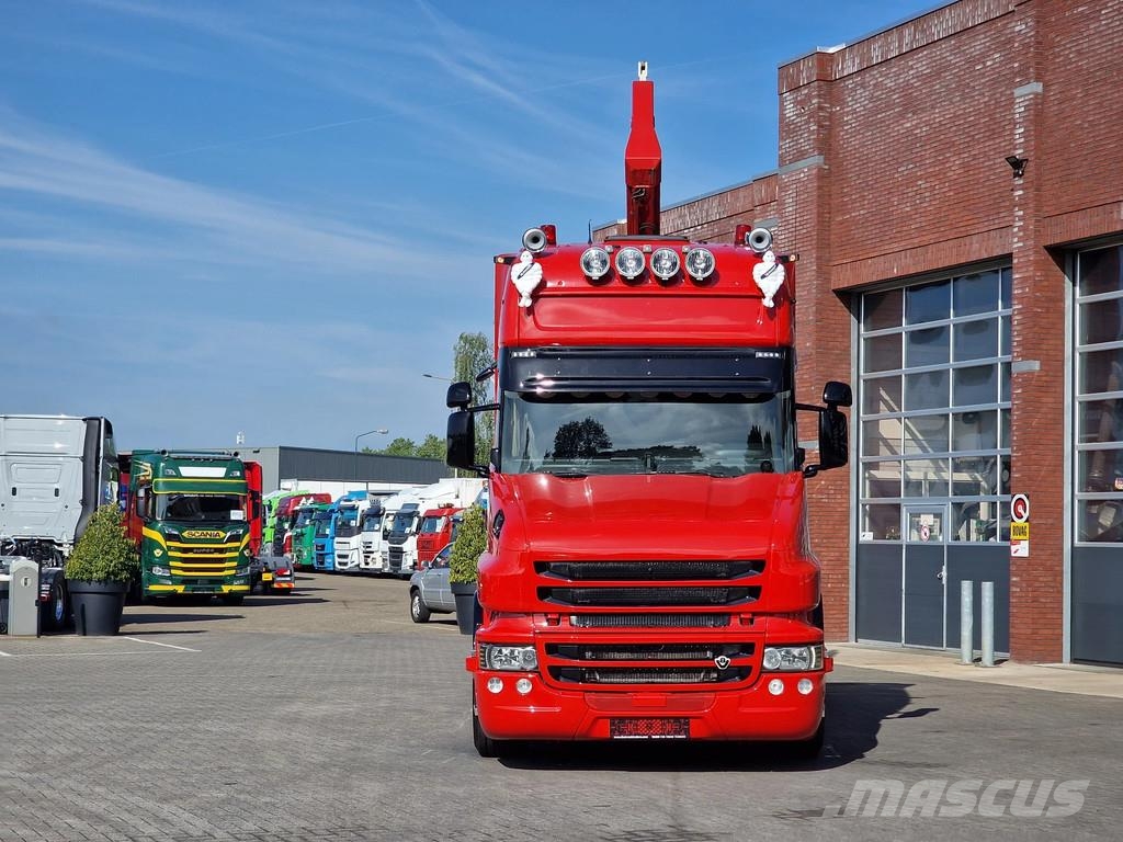 Scania T520 V8 6x2 - AJK Hooklift - New BUFFL interior - Camiones polibrazo