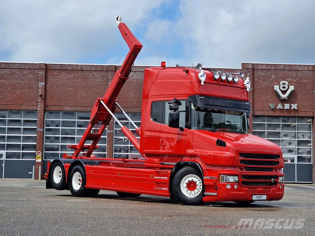 Scania T520 V8 6x2 - AJK Hooklift - New BUFFL interior - Camiones polibrazo