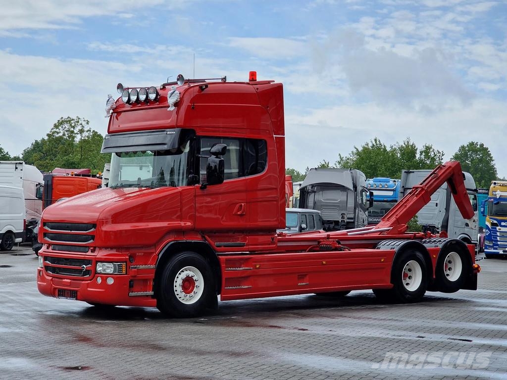 Scania T520 V8 6x2 - AJK Hooklift - New BUFFL interior - Camiones polibrazo
