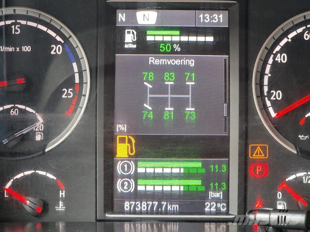 Scania T520 V8 6x2 - AJK Hooklift - New BUFFL interior - Camiones polibrazo