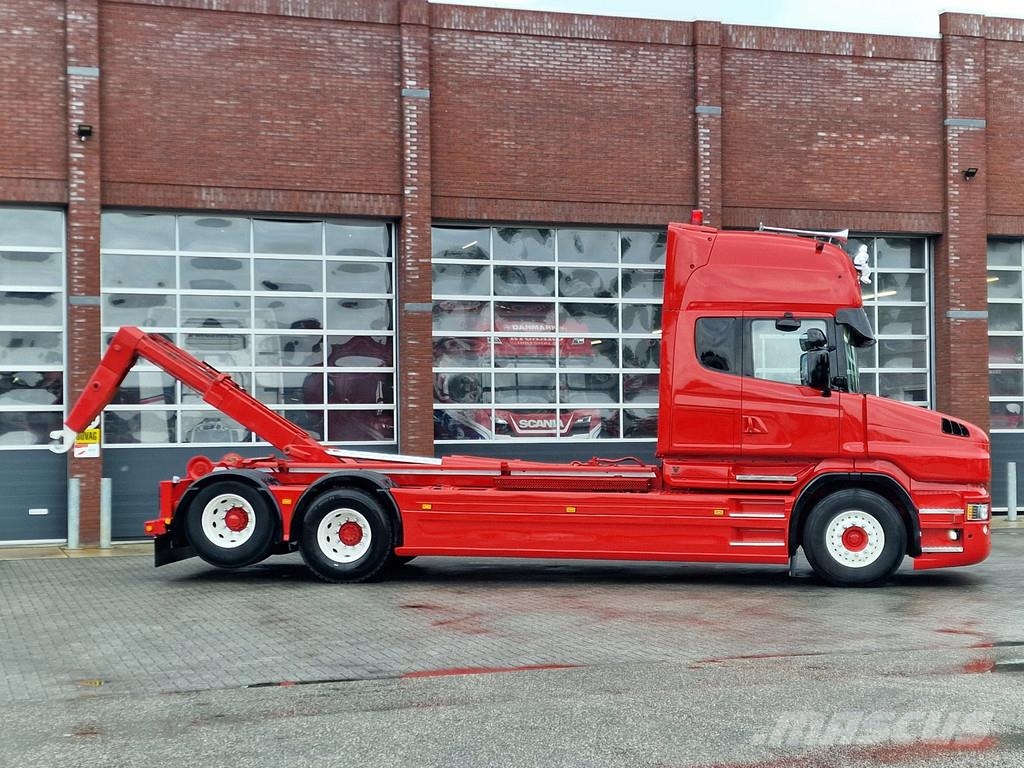 Scania T520 V8 6x2 - AJK Hooklift - New BUFFL interior - Camiones polibrazo